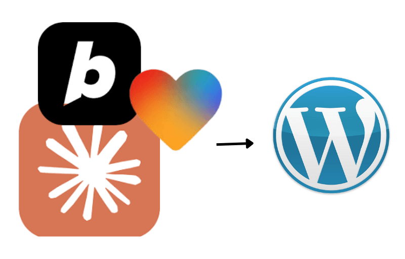 Bolt lovable claude to wordpress